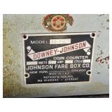Johnson Fare Box Co. Downey-Johnson Model 20-PH Coin Counter