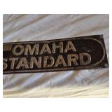 Omaha Standard Metal Sign - 18"