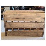 Coca-Cola Wooden Crate with Bottle Dividers