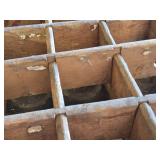 Coca-Cola Wooden Crate with Bottle Dividers