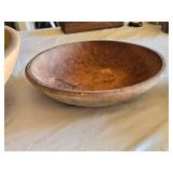 Set of Three Vintage Wooden Bowls