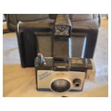 Polaroid and Digital Camera Lot including Pronto! B, Super Shooter Camera, Panasonic Cassette Player, and Soligor Lens