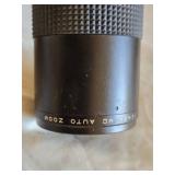 Polaroid and Digital Camera Lot including Pronto! B, Super Shooter Camera, Panasonic Cassette Player, and Soligor Lens