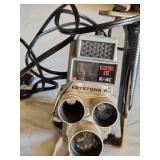 Keystone K-4C 8mm Movie Camera with AW Fireball Super 8 Movie Light