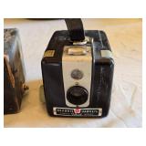 Kodak Brownie Hawkeye Camera, Ansco Flex Camera
