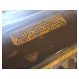 Wales Visible Adding Machine and it has patent dates ranging from 1903 to 1909