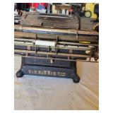 Wales Visible Adding Machine and it has patent dates ranging from 1903 to 1909