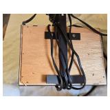 Vintage Wall Sconce Lamps with Brass Carriage and Car Plaques