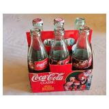 Coca-Cola Classic 6-Pack Bottles with Santa Design