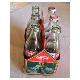 Coca-Cola Classic 6-Pack Bottles with Santa Design