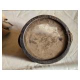 Wooden Ammunition Box with Gas Mask and Sea Dive Mask