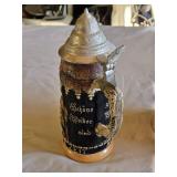 German Beer Steins and Mug Collection including Salzburg Mug, Decorative Steins, and Accessories