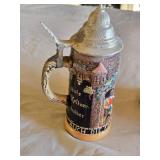 German Beer Steins and Mug Collection including Salzburg Mug, Decorative Steins, and Accessories