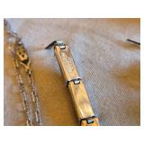 Vintage Jewelry Box with Assorted Costume Jewelry