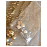 Vintage Jewelry Box with Assorted Costume Jewelry