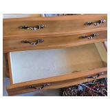 Jewelry Making Supplies, Beaded Necklaces, Bracelets with Wooden Jewelry Box