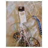 Mixed Jewelry Lot including Necklaces, Bracelets, and Beads