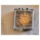 Assorted Jewelry and Accessories Lot including Bracelets, Wooden Bracelets, Boxes, and Award