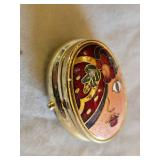 Necklace with Frog Pendant and Decorative Box