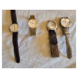 Timex Watches Lot Including Expedition Indiglo (no bag, condition unknown), Water Resistant, and Quartz Models