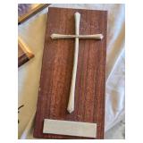 Religious Items Collection including Crosses, Rosaries, and Figurines