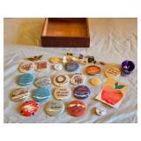 Collection of Norwegian / Viking Themed Pins and Badges