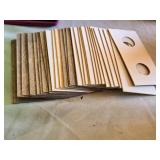 Dime Collection Book with Some Dimes - Collection of Coin Sleeves and Display Cases