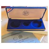 Dime Collection Book with Some Dimes - Collection of Coin Sleeves and Display Cases