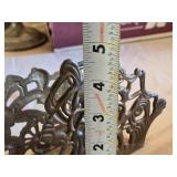 Victorian Style Brass Napkin Holder