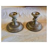 Pair of International Silver Company Candle Holders