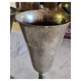 Romas S.L. Made in Spain Silver Plate Goblets