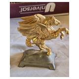 Greek Museum Copy Bust and Pegasus Figurine