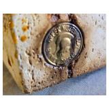 Greek Museum Copy Bust and Pegasus Figurine