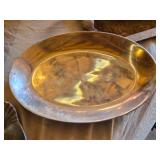 Vintage Metal Serving Trays and Platters including Continental Metal Hand Wrought 755 and Wilton Co. Tray