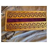 Silver Plated Decorative Serving Trays including Round and Rectangular Designs