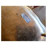 Silver and Metal Serving Dishes and Trays including Everlast Metal Bowl, Oval Tray, and Decorative Dish