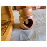 Wooden Nutcracker and Other Nutcracker Utensils