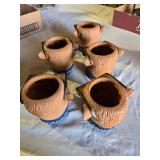 Lot of 5 Joe Camel Can Coolers