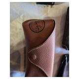 Leather Wallets and Accessories including Ray-Ban Case, Embossed Wallets, and Leather Case for Ties Maybe
