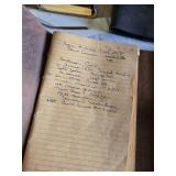 Leather Journals and Notebooks - Some Written In, Some Not