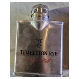 Templeton Rye and Route 66 and Unmarked Flasks