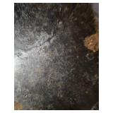 Vintage Cleaver with Wooden Handle and Stamped Blade 16-Inch Total Length