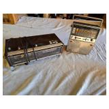 Soundesign Digital Clock Radio and Montgomery Ward Airline Radio