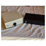 Belkin Data Switch F1A017 and World TV Set Top Box ZDX-7512