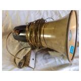 Vintage Fanon Public Address Horn Speaker with Wiring