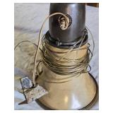 Vintage Fanon Public Address Horn Speaker with Wiring