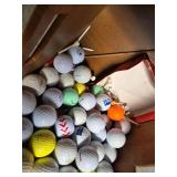 Large Lot of Golf Used Balls