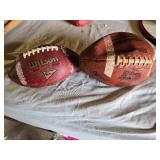 Wilson Footballs Including NFL and NCAA Models