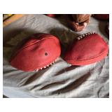 Pair of Vintage Leather Footballs