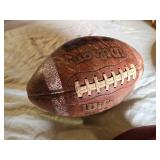Lot of Two Vintage Footballs